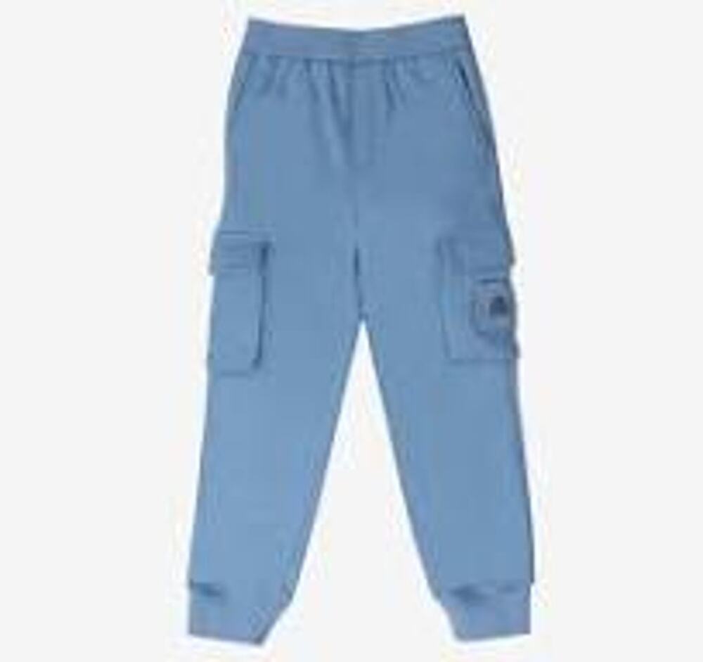 🔥 NWT Moose Knuckles Kids Hartsfield Cargo Joggers Sea Blue Sz L (12-14) Luxury
